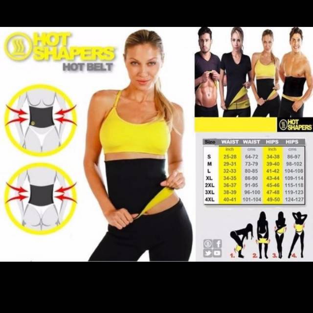 Pembakar lemak original hot shaper neotex