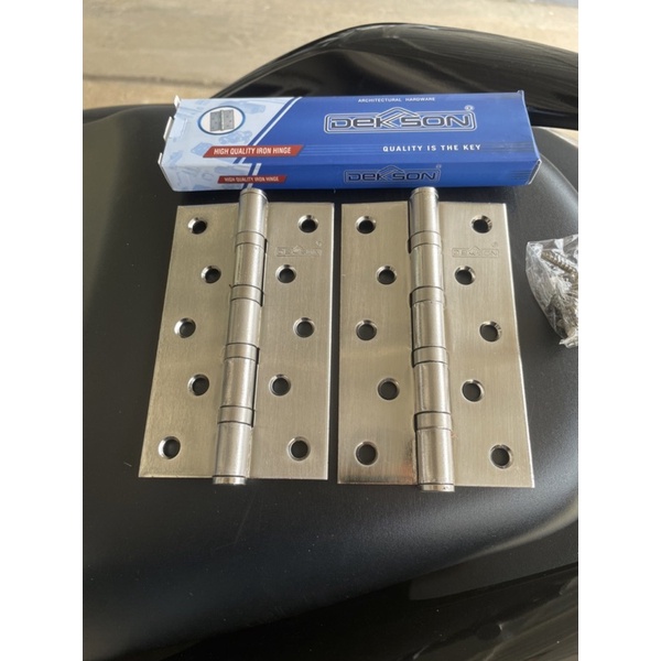 ENGSEL 5 INC DEKKSON TEBAL BALL BEARING ENGSEL PINTU 5 INC BLACK TEBAL 3 MM Engsel 5 Inch Nicole hitam Tebal Stok terbatas promo engsel 5inc dekkson stanlis steel engsel pintu Dekkson dekson kunci pintu kunci pintu engsel 5 inc stanlis steel tebal 3 mm