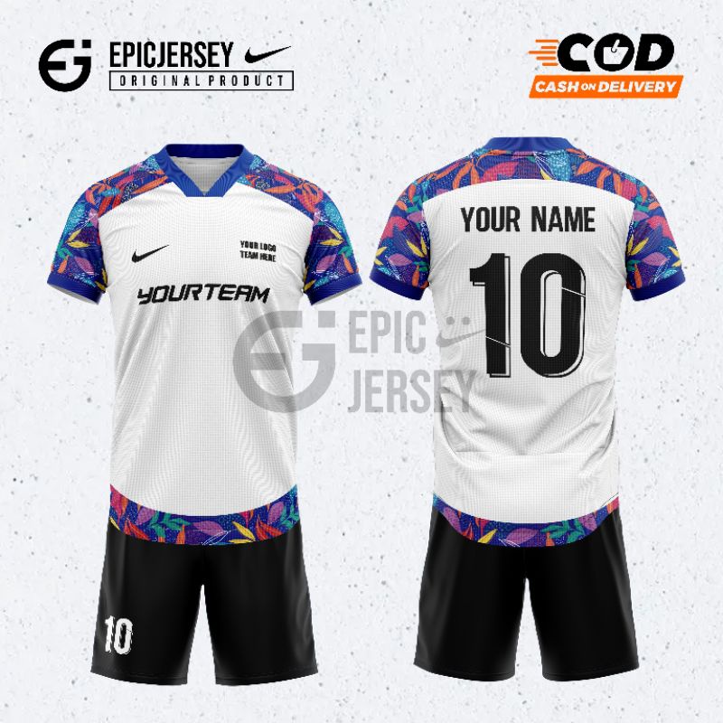 JERSEY FUTSAL FULL PRINTING CUSTOM NAMA, NO, LOGO, TEAM, JERSEY BERKUALITAS MURAH / JERSEY BOLA DESA