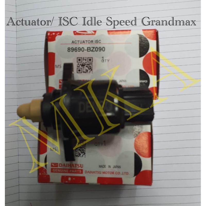 Actuator/ ISC Idle speed Grandmax