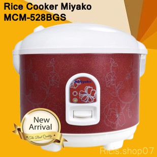Terbaru Magic Com / Rice Cooker Miyako MCM-528BGS / MCM528BGS Kapasitas 18 Liter TERMURAH