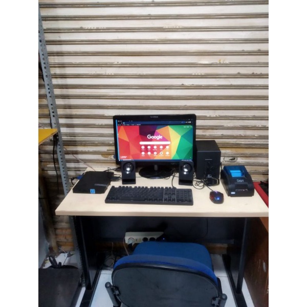 Komputer PC Dual Core Ram 2-4 GB, Layar 16-19 inch 1 set Siap Pakai Untuk Olshop, office dll.