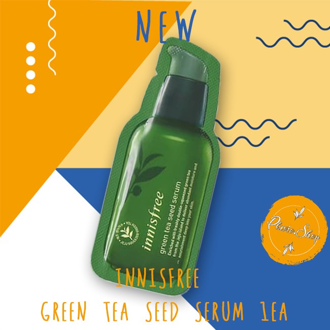 Jual Innisfree - Green Tea Seed SERUM (Sample Sachet) | Shopee Indonesia