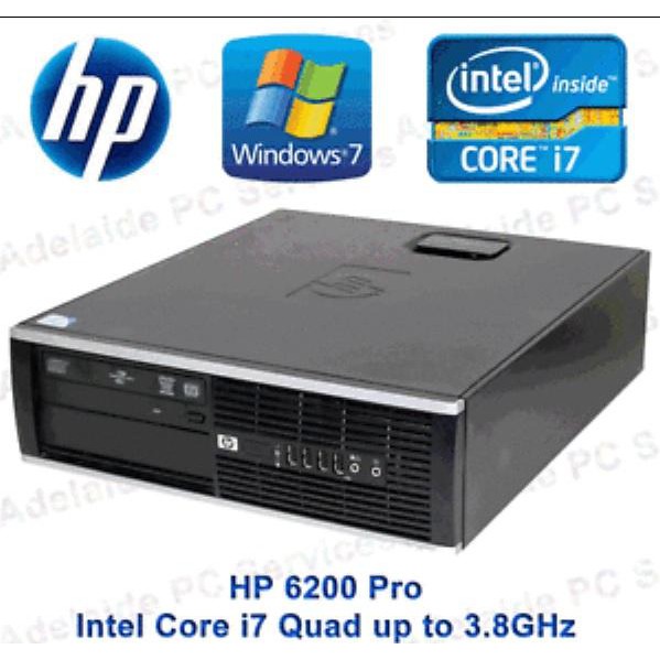 ORIGINAL PC HP 6200 / Hp 8200 /6300 /8300 SFF Slim HP Elite Desktop PC Core I7 Spek tinggi Murah Ber