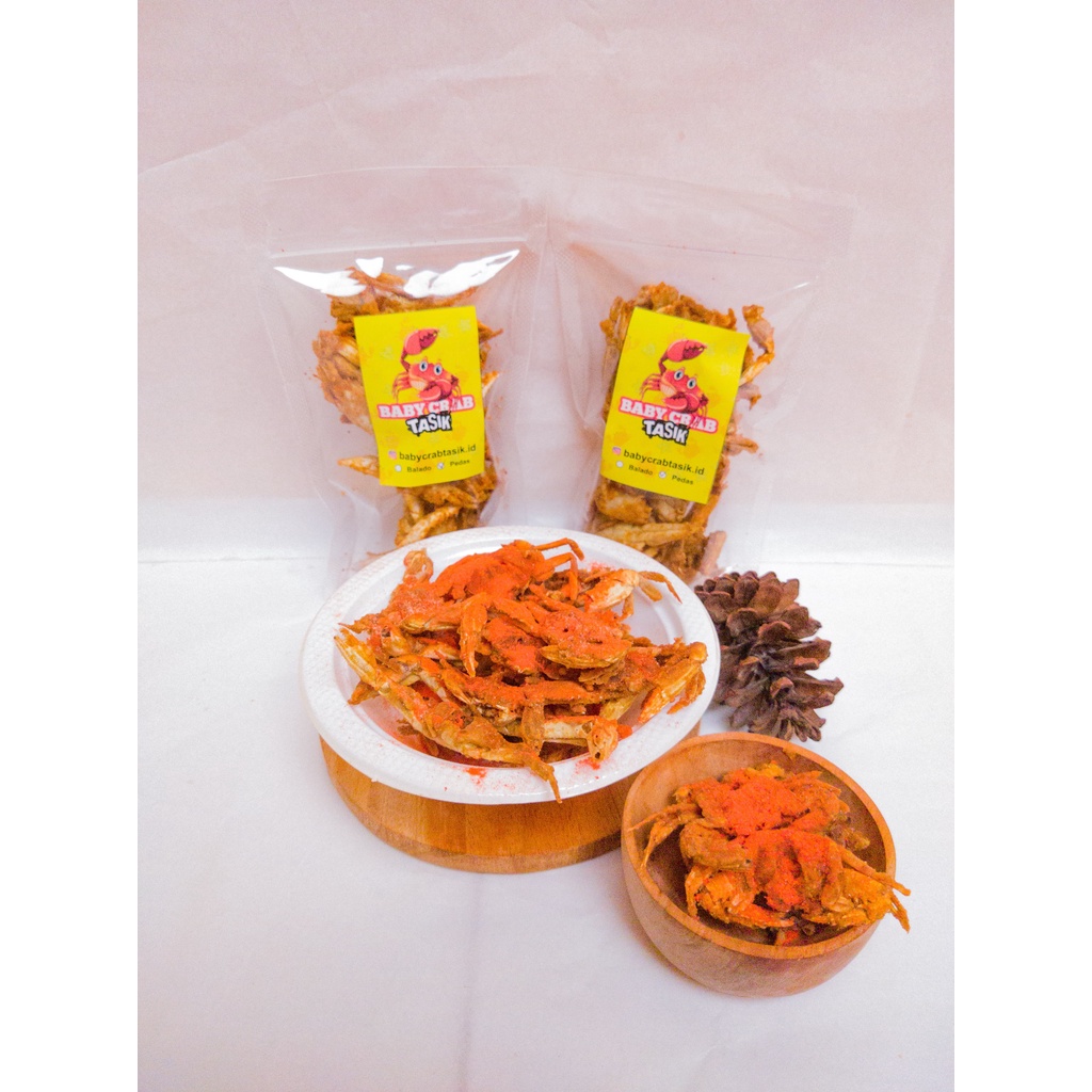 Camilan- Baby Crab Crispy 100gr - Baby Crab Murah - Baby Crab Snack - Baby Crab Krispi - Baby Crab T
