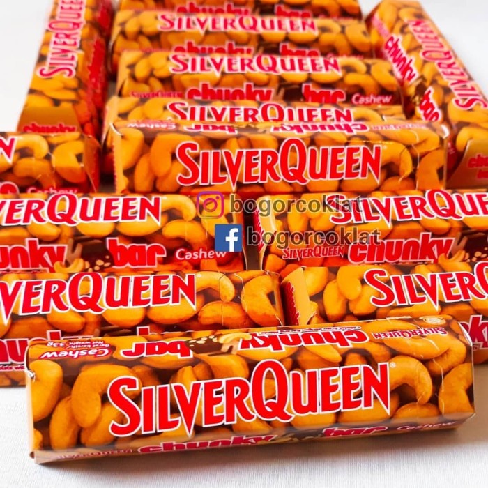

COKELAT- PROMO COKLAT SILVERQUEEN CHUNKY BAR ISI 12PCS -COKELAT.