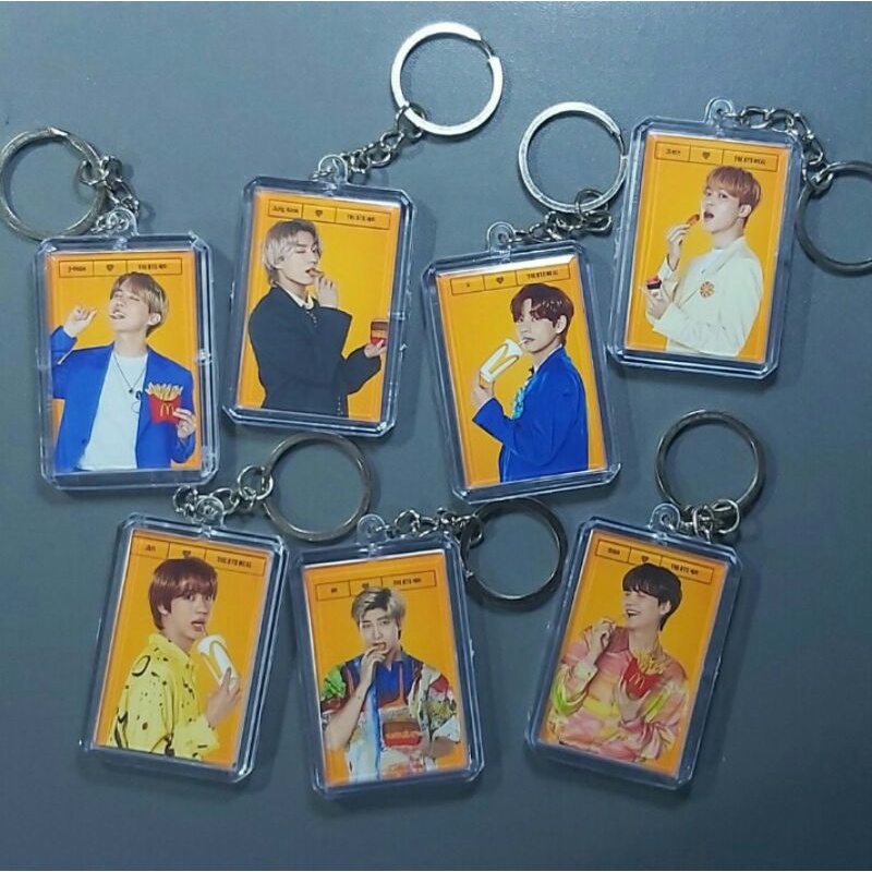 KEYCHAIN BTS MEAL MCD