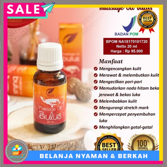

Massage Oil Bulus SR12 Herbal