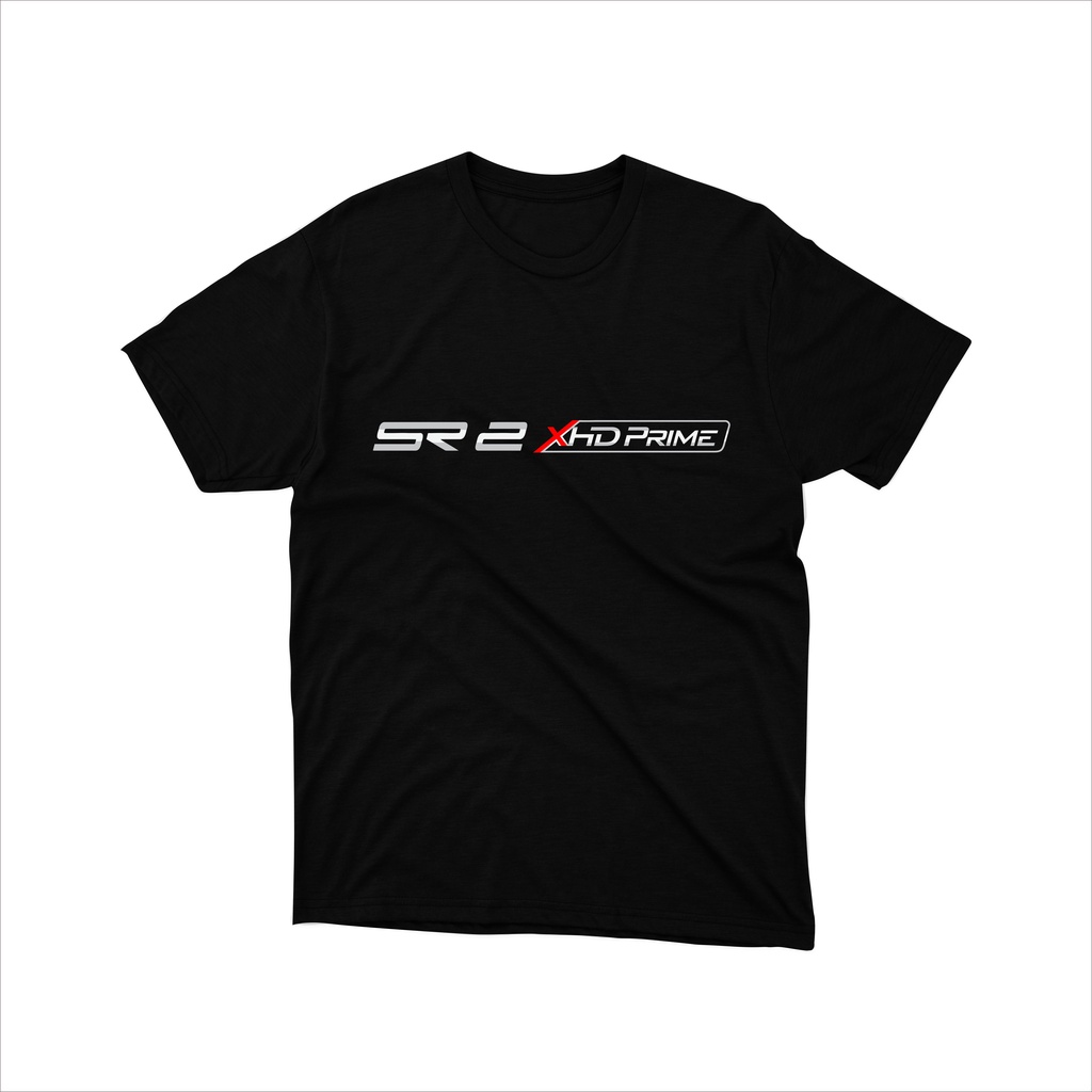 kaos bus xhd prime warna hitam unisex