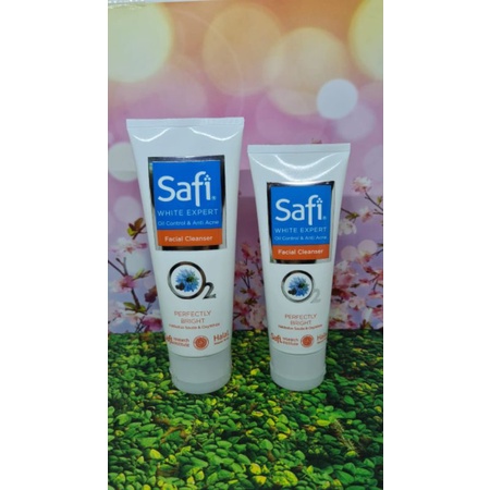 SAFI WHITE EXPERT OIL CONTROL & ANTI ACNE FACIAL CLEANSER / SAFI FACE WASH / SAFI FACIAL CLEASER OIL