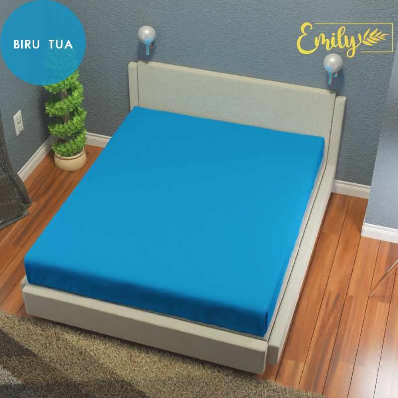 SPREI WATERPROOF EMBOS ANTI OMPOL UKURAN 120,160,180