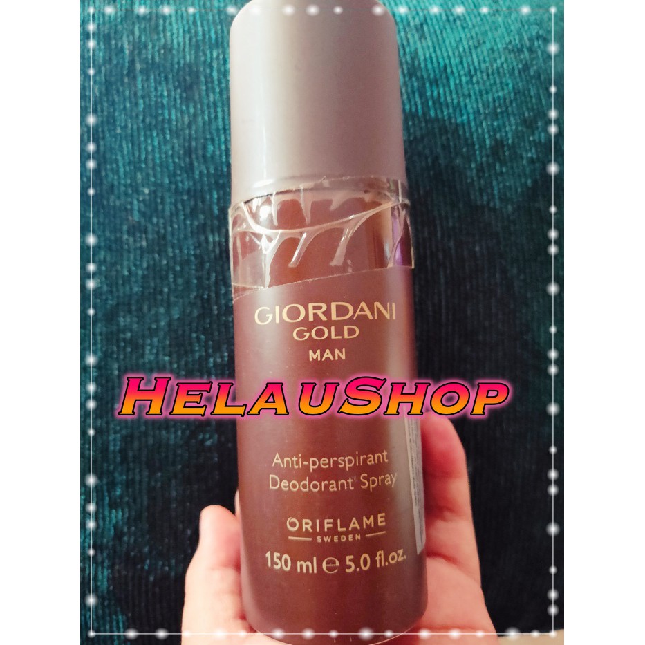 Deodorant Spray Giordani Man Oriflame