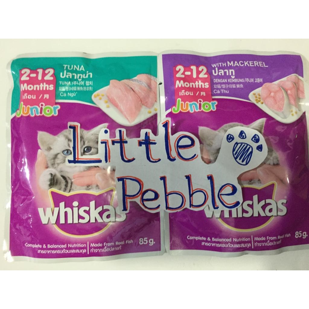 Whiskas Pouch Junior 2-12 Months 85g Cat Food