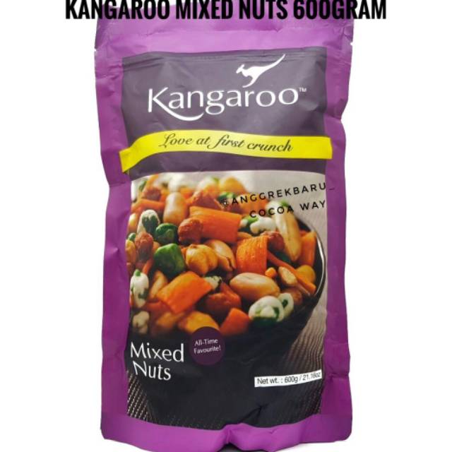 

Kacang Campur / Mixed Nuts / Kangaroo / Kacang Batam / Malaysia 600gr