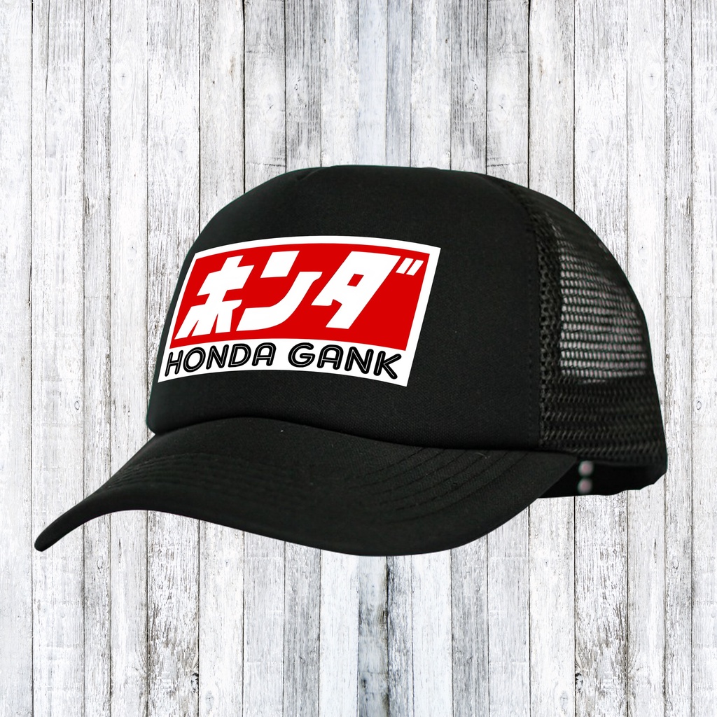 Topi Honda / Topi Honda Gank / Topi Trucker Honda / Honda Gank