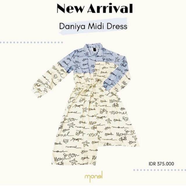 Daniya midi dress by Monel