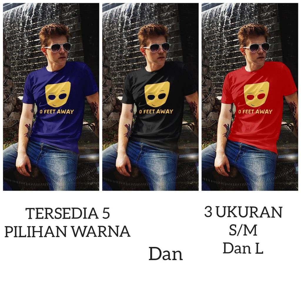 BISA COD / ALIPIO781 - OBLONG OFEET AWAY / fashion pria / kaos pria / terbaru