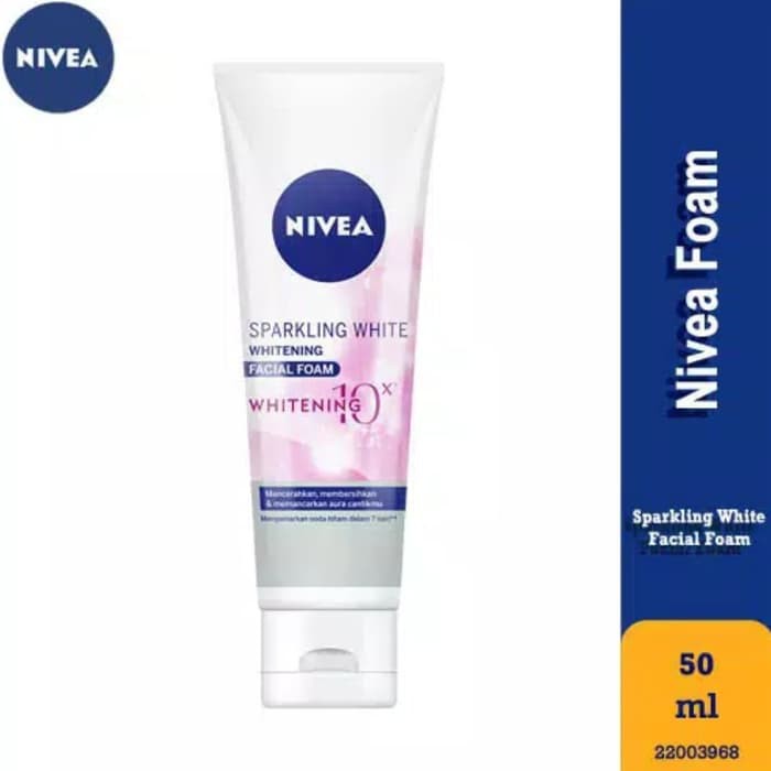 NIVEA Sparkling White Whitening Facial Foam - 100 ML