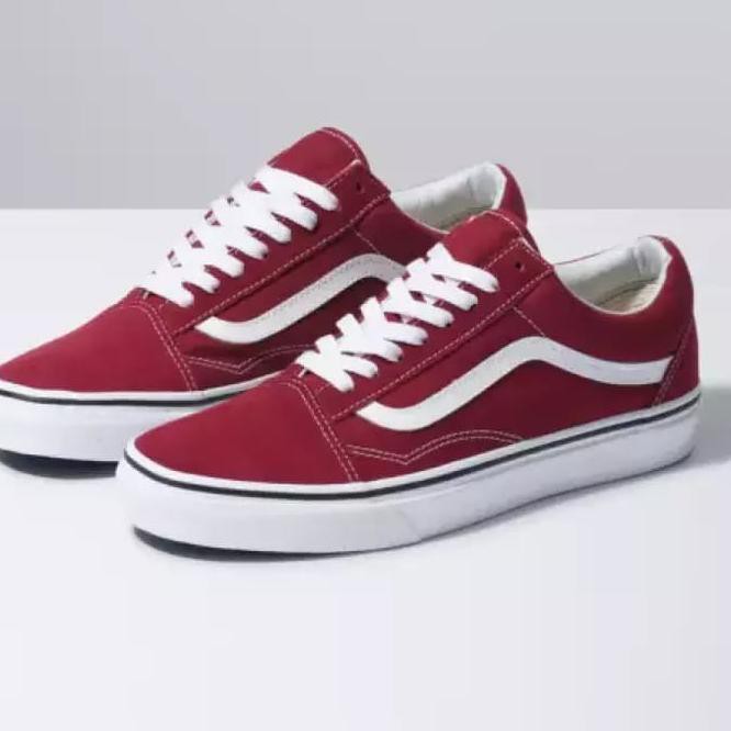 sepatu Vans old school/sepatu vans/vans original/vans catur/vans hitam putih/vans pria/vans pum 4C1