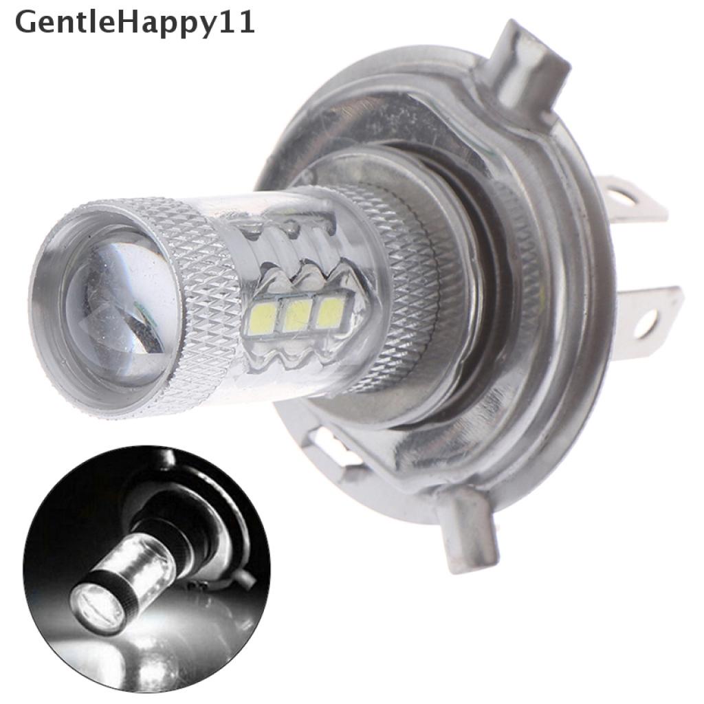 Gentlehappy 1Pc Lampu Kabut Depan LED H4 9003 80W Hi / Lo 90W Warna Putih Untuk Mobil