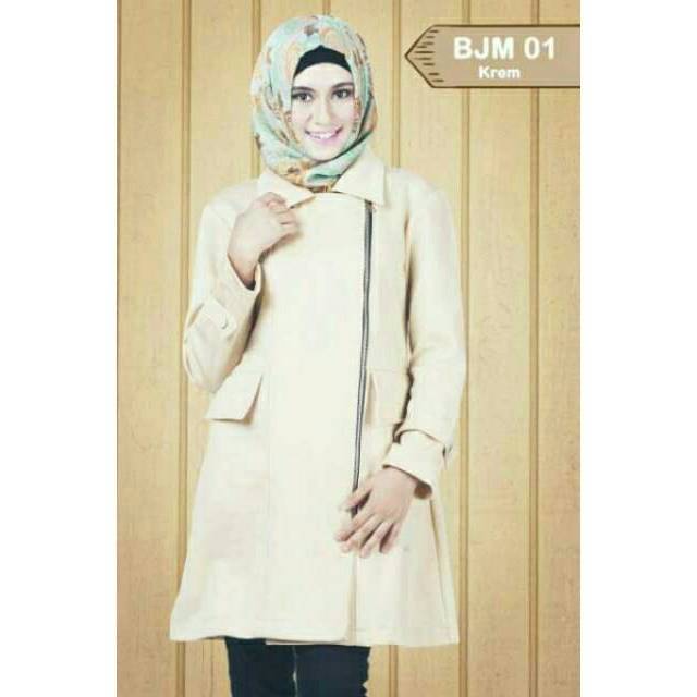 BELIEVE JAKET BJM 01/ JAKET MUSLIMAH/ JAKET PEREMPUAN/