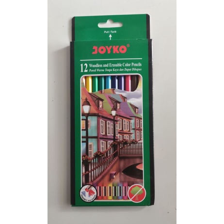 

Pensil Warna Joyko + Penghapus