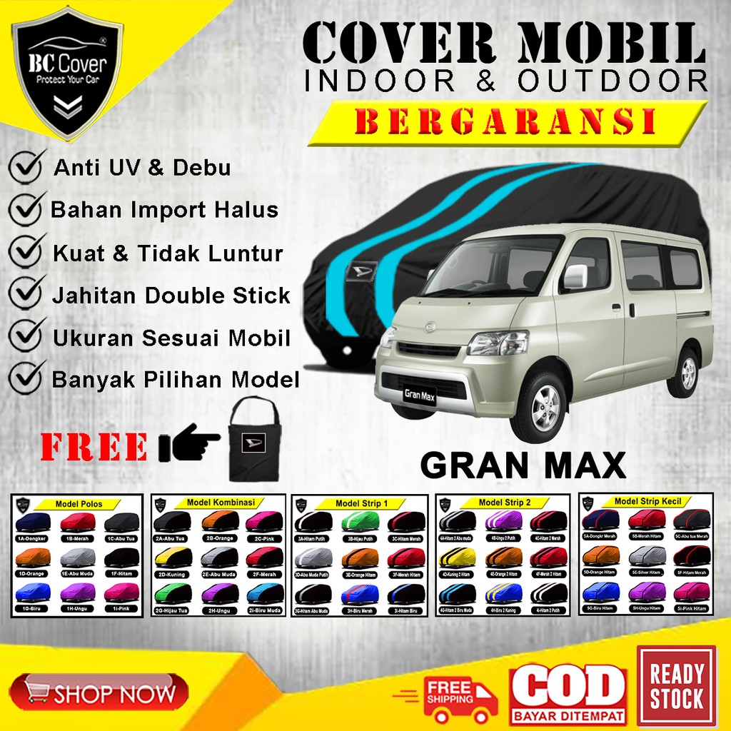 Cover Mobil Grandmax Sarung Mobil Granmax Selimut Mantel Penutup Pelindung Jas Mantol Kerudung Tutup Mobil Grand Max Outdoor