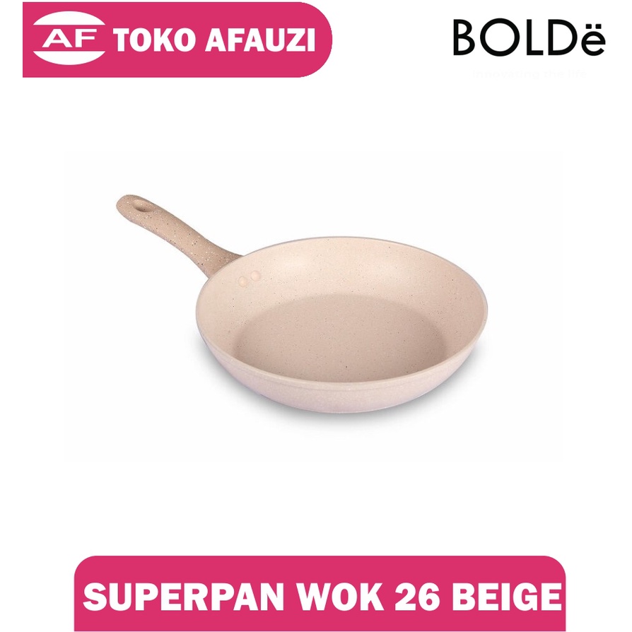 BOLDE SUPER PAN WOK 26 BEIGE