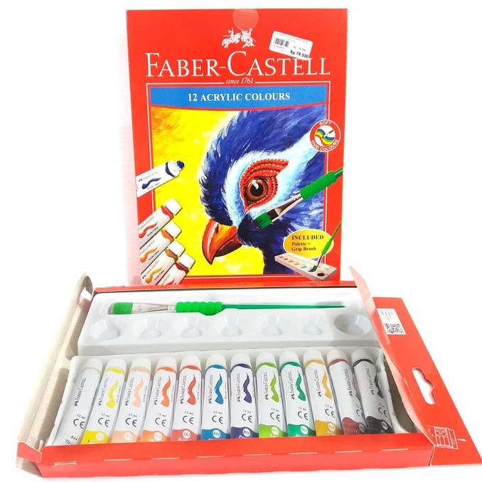 

Open Ds] Cat Acrylic Faber Castell 12C / Cat Akrilik Faber Castell 12