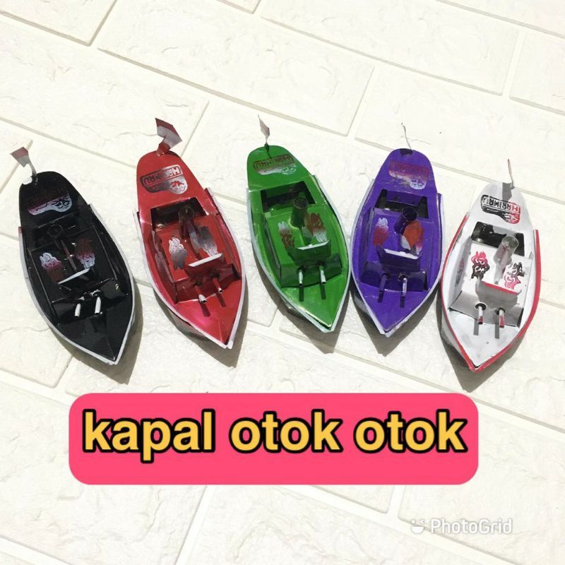 Mainan Anak Kapal OTOK-OTOK/ Mainan Jadul Kapal Otok Otok