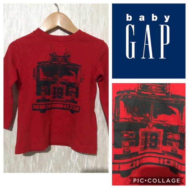 Baby Gap Long Sleeve Tee/ baby gap tee/ kaos baby gap