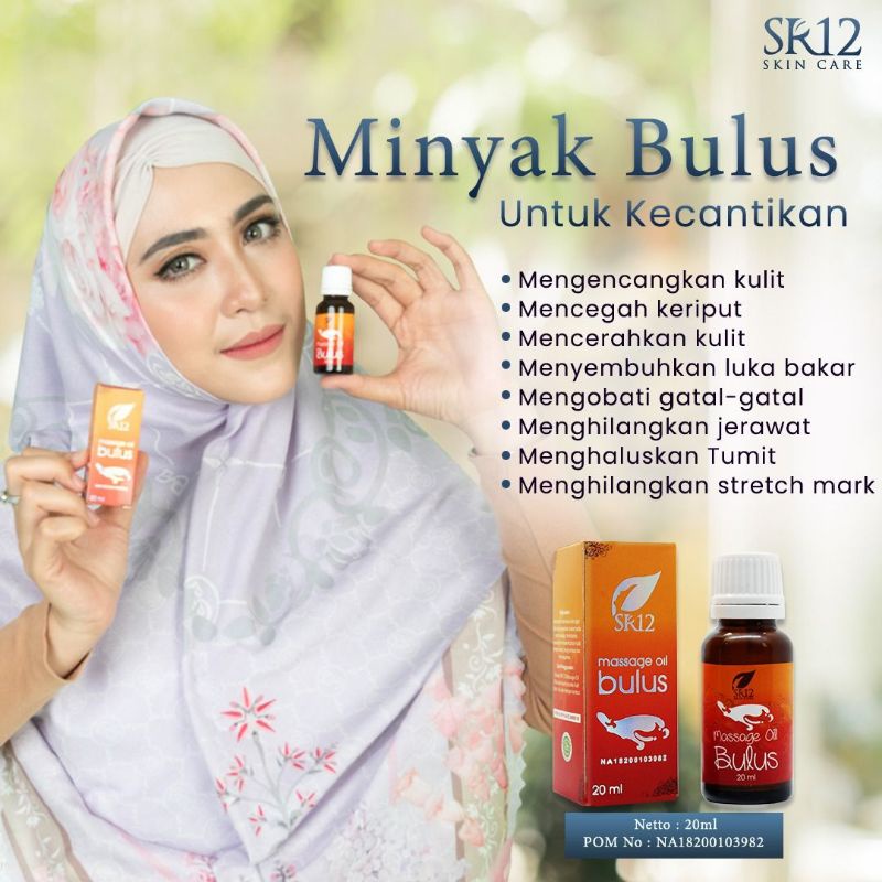 SR12 HERBAL MINYAK BULUS ASLI BPOM/MENGENCANGKAN PAYUDARA/MEMBESARKAN MISS P/MENGATASI BERBAGAI MASA