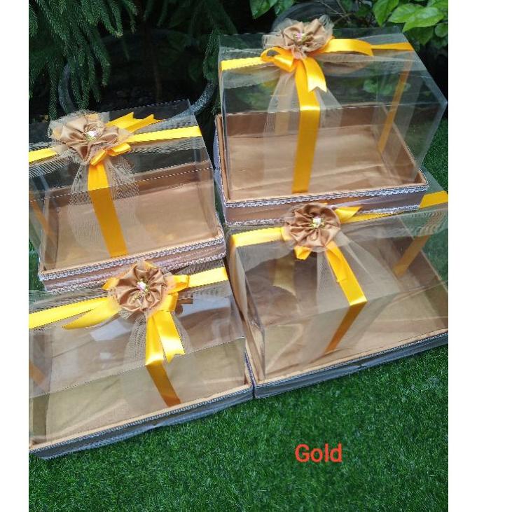 

LANGSUNG KIRIM.. BOX KOTAK SESERAHAN HANTARAN MIKA PERNIKAHAN LAMARAN PARSEL BINGKISAN 1 SET ISI 4 BOX