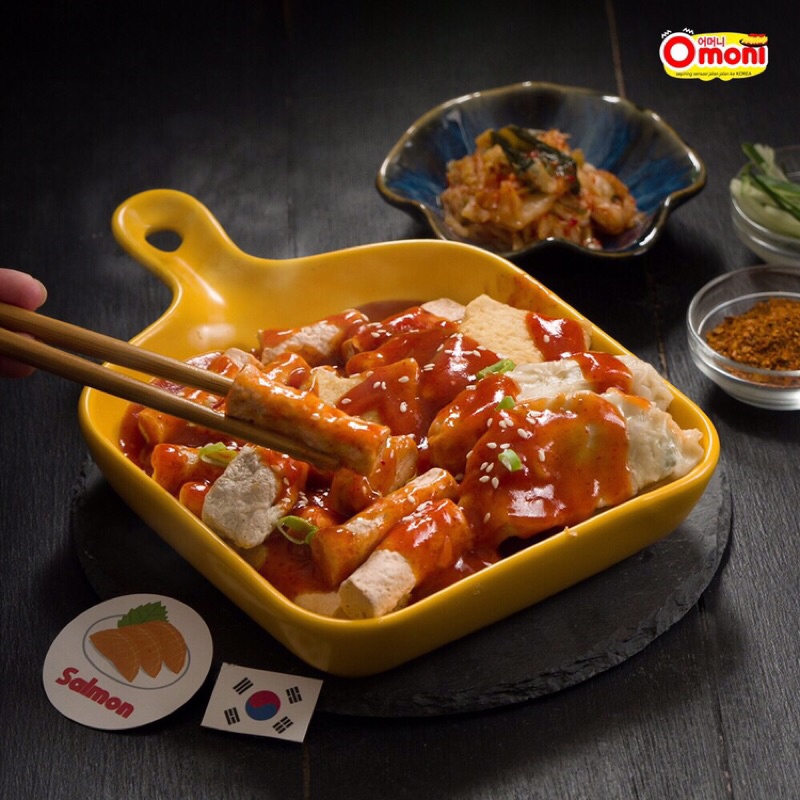 

Omoni - Tteokbokki Salmon / Tokpoki / Tteokpokki / Tokboki / Toppoki