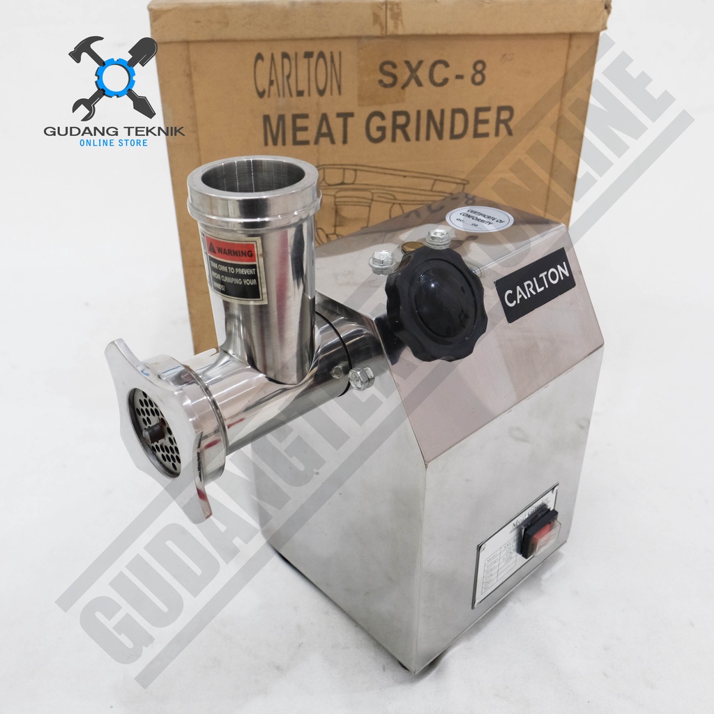 Gilingan Daging Listrik Carlton SXC8 / Meat Mincer Carlton SXC 8 - Mesin Giling Daging Carlton