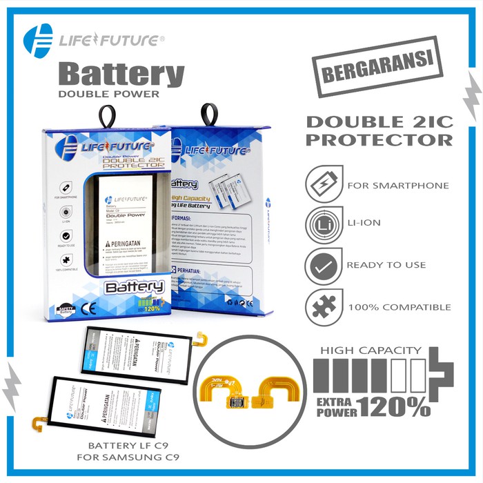 Baterai Samsung C9 Life Future