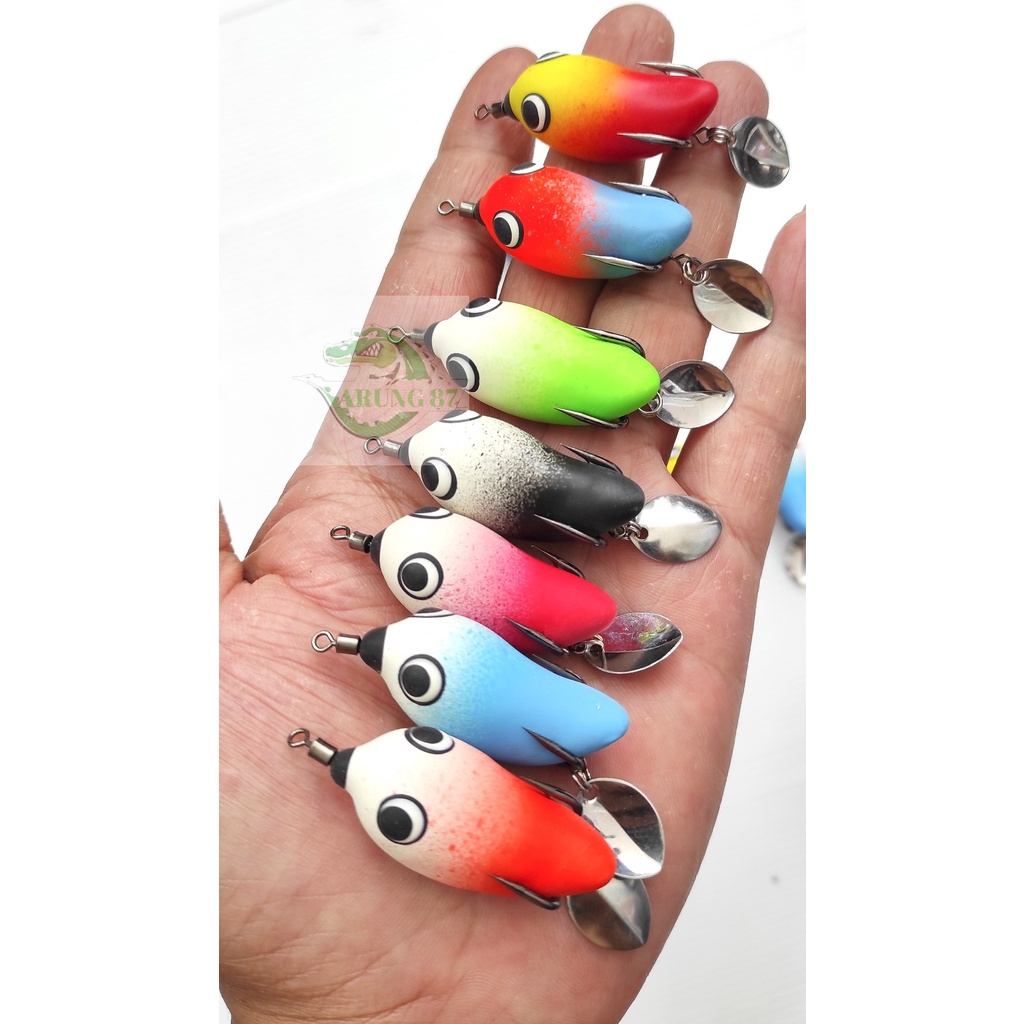 Umpan Pancing  SOFT FROG  Lure Soft Frog 2022