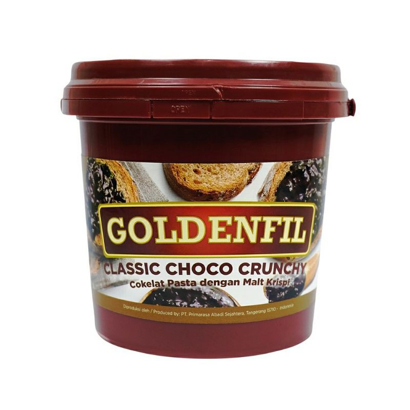 

goldenfil classic choco crunchy/dark choco 1kg halal