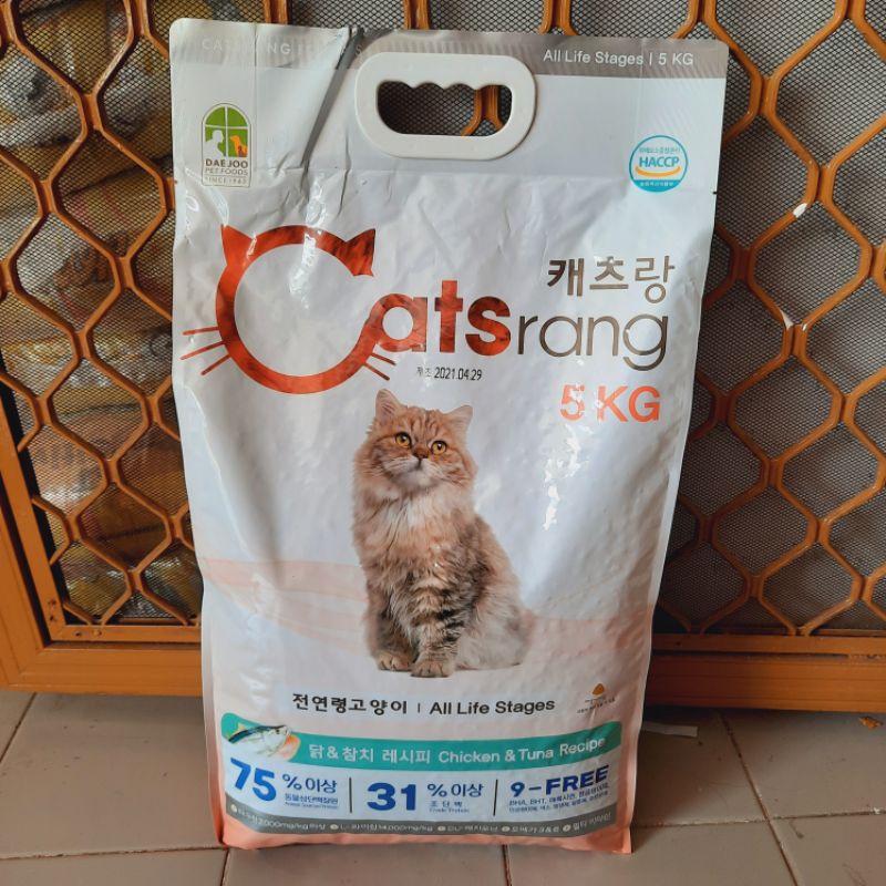 CATSRANG ALL STAGE 3KG Cat Food Makanan Kucing Super Premium Korea