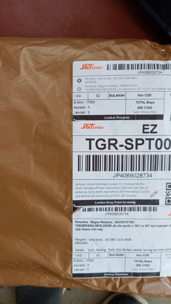 Batik Solo Modern Setelan Sarung Dan Koko Full Furing