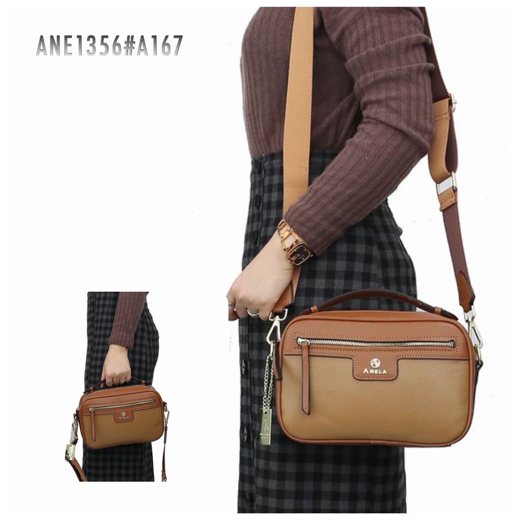 ANELA LYNE ODELLA SATCHEL BAG 1356#A167 ORIGINAL