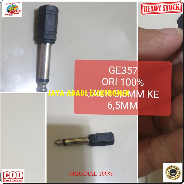 G357 JACK AUX 3.5 MM 6.5 MIC MIXER AMPLI GADGET ADAPTER KONEKTOR SAMBUNGAN SPLITER AUDIO SOUND SUARA CONVERTER KONEKTOR MULTI UNIVERSAL MALE EXTENSION PENYAMBUNG HEADSET HEADPHONE FEMALE MALE AMPLI STEREO HEADSET MULTIFFUNGSI HARGA TERJANGKAU