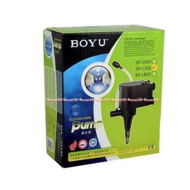 Boyu Pump SP 1300 Submersible Pump Aquarium Mesin Pompa Akuarium Pompa 3 in 1 Boyyu Sp1300