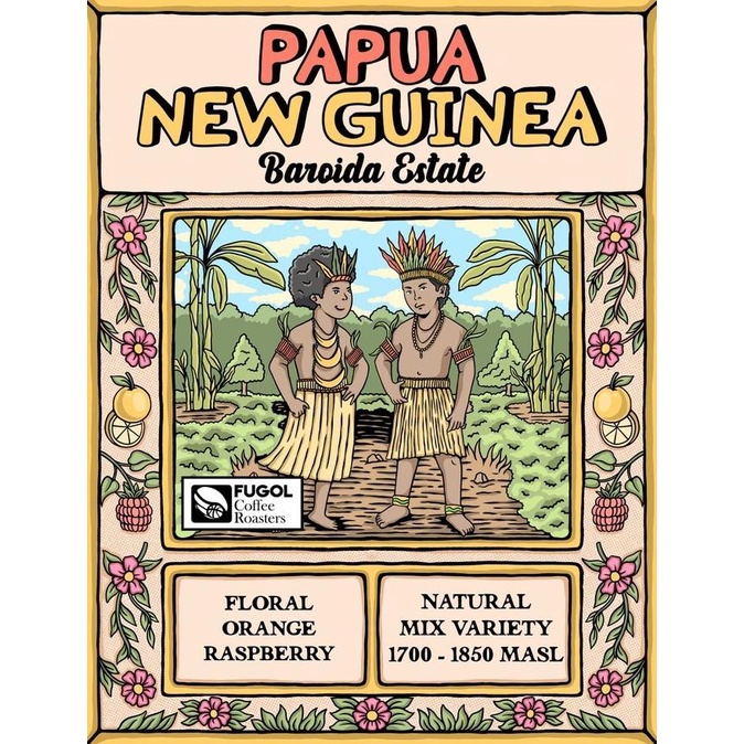 

PAPUA NEW GUINEA BAROIDA ESTATE NATURAL (1 KG) Specialty Coffee