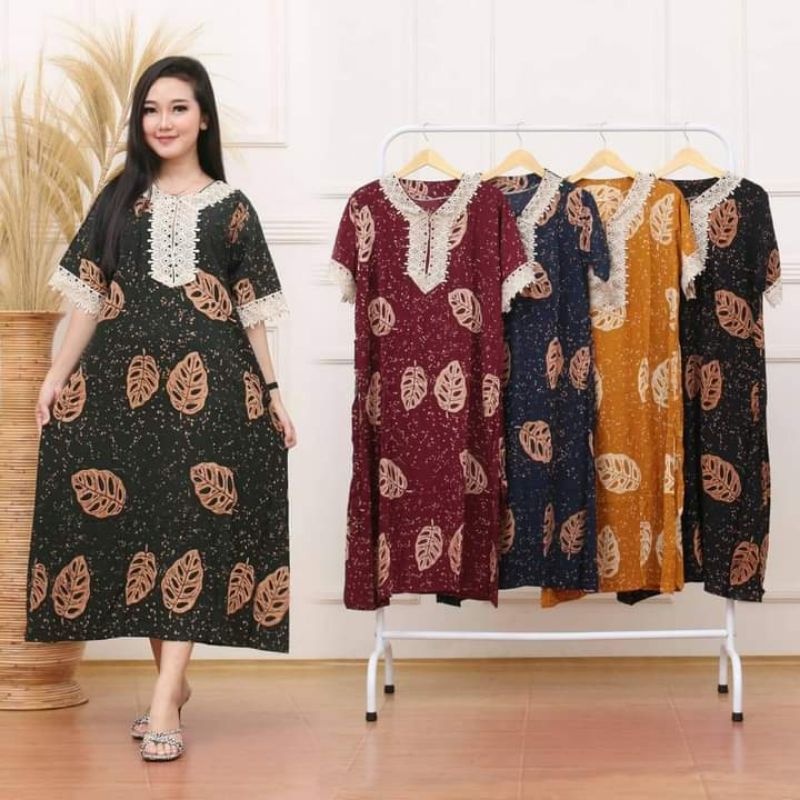 Daster batik renda_daster arab renda_daster renda arab kekinian