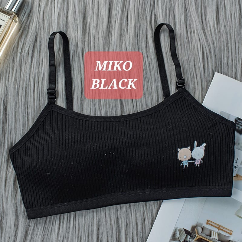 BAJUKIDDIE MIKO MINISET PAKAIAN DALAM ANAK PEREMPUAN SD SMP REMAJA KAOS DALAM BRA KOREA IMPORT NOT SOREX