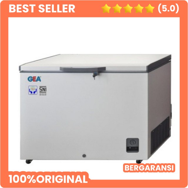 GETRA CHEST FREEZER GEA TYPE AB-336-R BOX LEMARI PEMBEKU GEA AB336R MURAH PUSAT MESIN SEMARANG