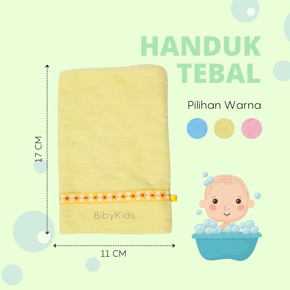 Washlap Bayi Waslap Baby Handuk Lap Tangan Perlengkapan Mandi Newborn Jari Peralatan Lahir Karakter