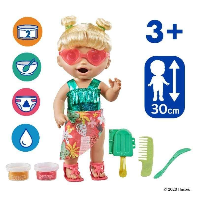 BABY ALIVE Sunshine Snacks Blonde - Mainan Boneka