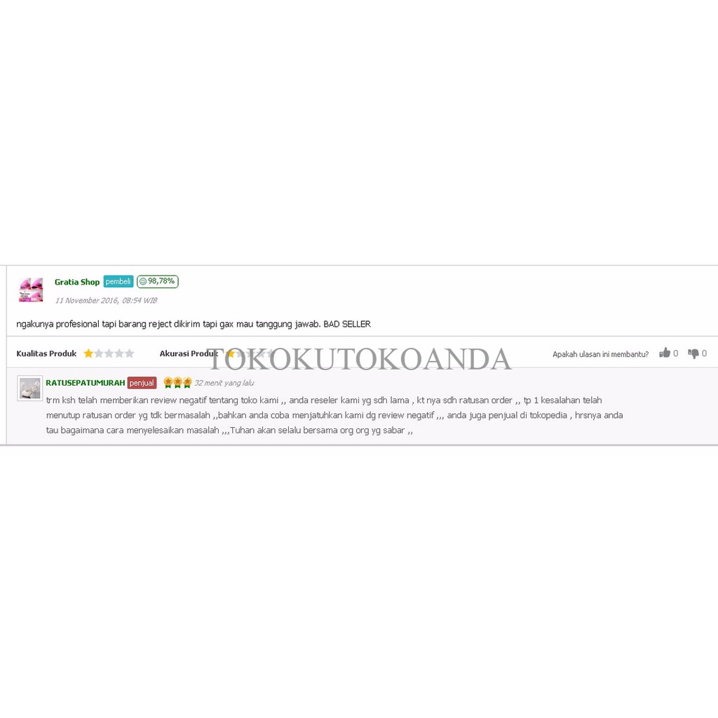 BLACKLIST CUSTOMER 2